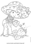 Strawberry Shortcake coloring page