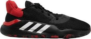 adidas Pro Bounce 2019 Low Black Scarlet for Sale | Authenticity ...