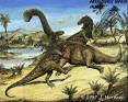 Jurassic Dinosaurs-Camarasaurus and Allosaurus
