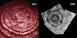 Image result for saturn north pole