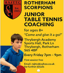 Image result for Sheffield Table Tennis Club