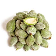 Image result for fresh green almonds