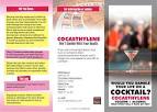 Southwark cocaethylene campaign poster and leaflet - Alcohol Policy UK
