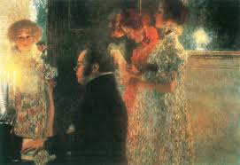 Klimt, Gustav: Schubert am Klavier - Zeno.