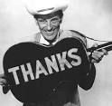 The Sweetback Shout!: Thanks a Lot!