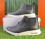 Nike Air Max Thea Mid Black Sail Womens Chelsea Sneaker Boots ...