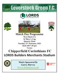 Image result for Chipperfield Corinthians Football Club
