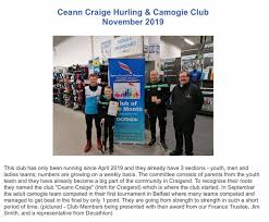 Image result for Ceann Creige Hurling and Camogie Club