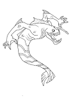 Ben 10 coloring page