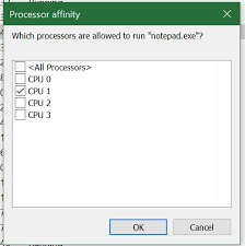 Image result for setting cpu affinity