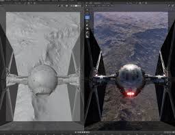 Image result for blender tie fighter