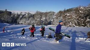 Image result for Skiing and Boarding at Allenheads