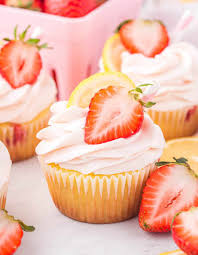 Image result for lemon cupcake