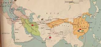 Image result for silk road map