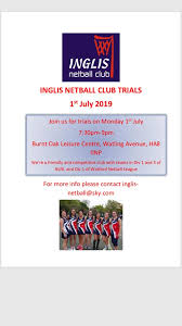 Image result for Inglis Netball Club