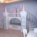 Bunk Bed With Slide Princess - DiveSplashes