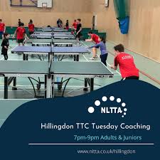 Image result for Hillingdon Table Tennis Club