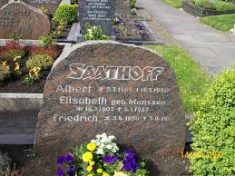 Grab von Elisabeth Saathoff (geb. Manssen) (18.07.1902-06.01.1983 ...
