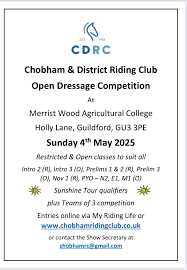Image result for Chobham and District Riding Club