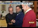 Arvind Kejriwal, Najeeb Jung meet President Pranab Mukherjee.