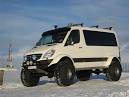 Custom Sprinter Van - Mercedes Benz Sprinter On 44 Inch Tires ...