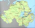 Map of Northern Ireland