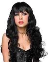 ... Missy Black Wig, Long Curly Wig with Bangs - XGEN-PW-8004- - XGEN-PW-8004-1-2T