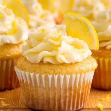 Image result for lemon cupcake