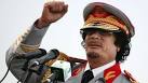 Muammar Gaddafi, leader of