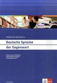 Deutsche Sprache der Gegenwart von Horst Klösel - Schulbuch - buecher.