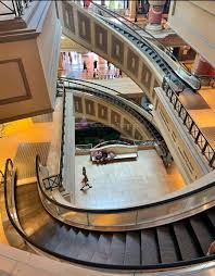 Image result for spiral escalator