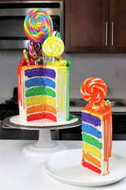 Image result for rainbow cake