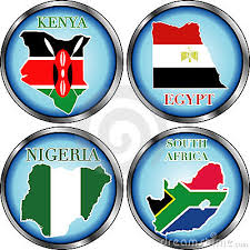 Stock Photos: Kenya Egypt Nigeria South Africa - kenya-egypt-nigeria-south-africa-15213873