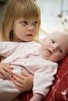 Lucy really wanted to hold Abey and it was good therapy: