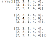 How to print or display vertically a Python Numpy array/matrix ...