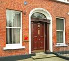 Door and windows, Belfast. The door of one of an attractive terrace of five - via Daymix