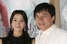 Hee-seon Kim and Jackie Chan