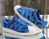 Adidas Superstar 80s Undefeated Bape Men's Size 9 Blue Camo S74775 ...