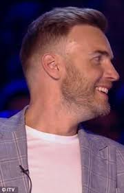 Proud: Both Gary and Nicole were delighted with the teenage singer&#39;s efforts in the second stage of the competition - article-2408495-1B925836000005DC-997_306x478