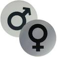 men vs women sign