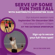 Image result for Dartmouth Badminton Club