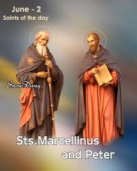 Image result for Saints Marcellinus and Peter