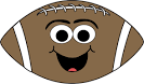 Cartoon Face Football Clip Art - Cartoon Face Football Image
