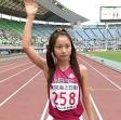 ツインテールの美人アスリート。湯田友美（ゆだともみ）。ワコール所属 ...
