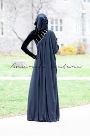 Latest Hijab Abayas Fashion Black Ice Winter Collection 2012-2013 ...
