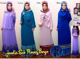 Jual Baju Gamis Bergo Javelin || Baju Muslim Terbaru || Maxidress ...