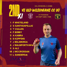 Image result for Old Wilsonians Cricket Club