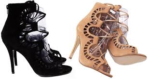 Giuseppe Zanotti Black Rock open-toe lace-up sandals |