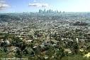 los angeles top view