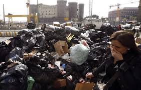 Image result for napoli garbage
